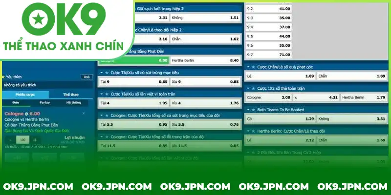 Kèo phạt đền phổ biến Kèo phạt đền phổ biến